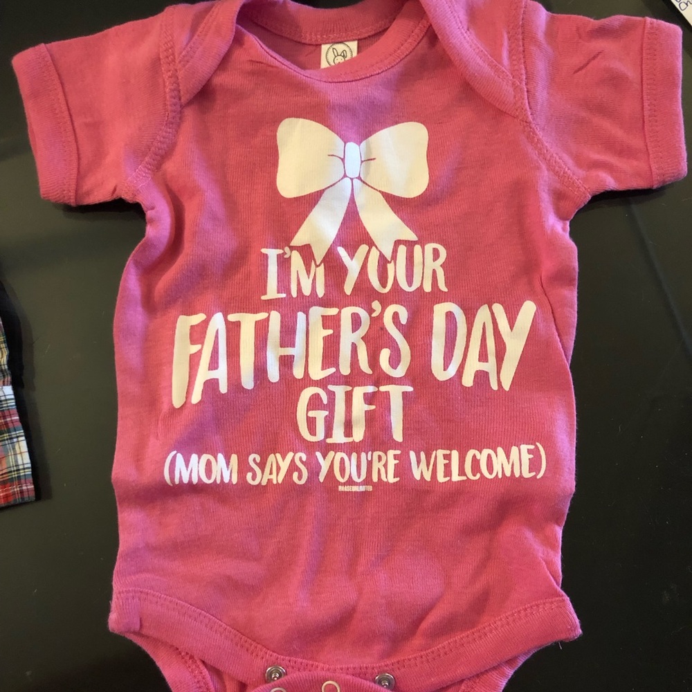 Father’s Day onesie